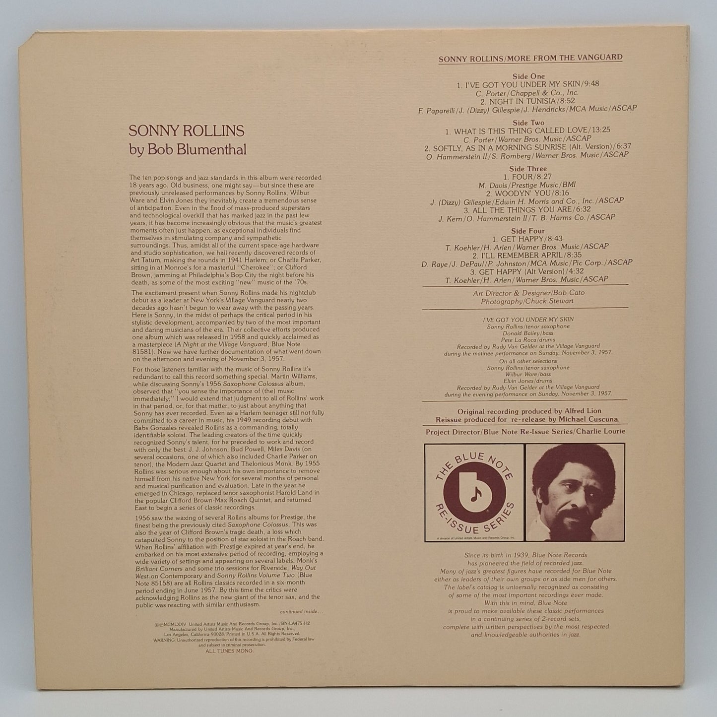 Sonny Rollins – More From The Vanguard