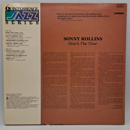Sonny Rollins – Now's The Time!
