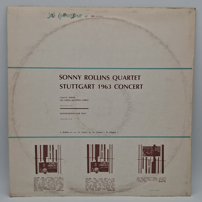 Sonny Rollins Quartet – Stuttgart 1963 Concert