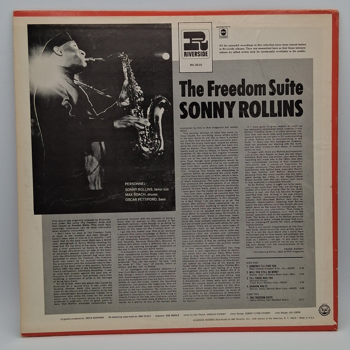 Sonny Rollins – The Freedom Suite