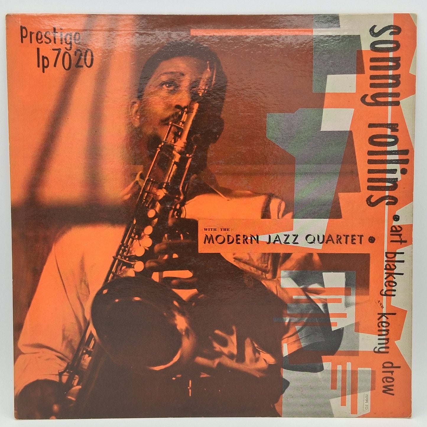 Sonny Rollins With The Modern Jazz Quartet Featuring Art Blakey And Kenny Drew – Sonny Rollins With The Modern Jazz Quartet