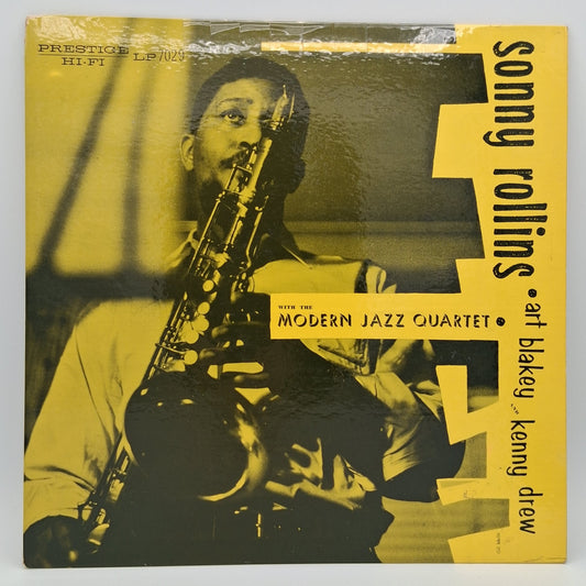 Sonny Rollins With The Modern Jazz Quartet Featuring Art Blakey And Kenny Drew – Sonny Rollins With The Modern Jazz Quartet