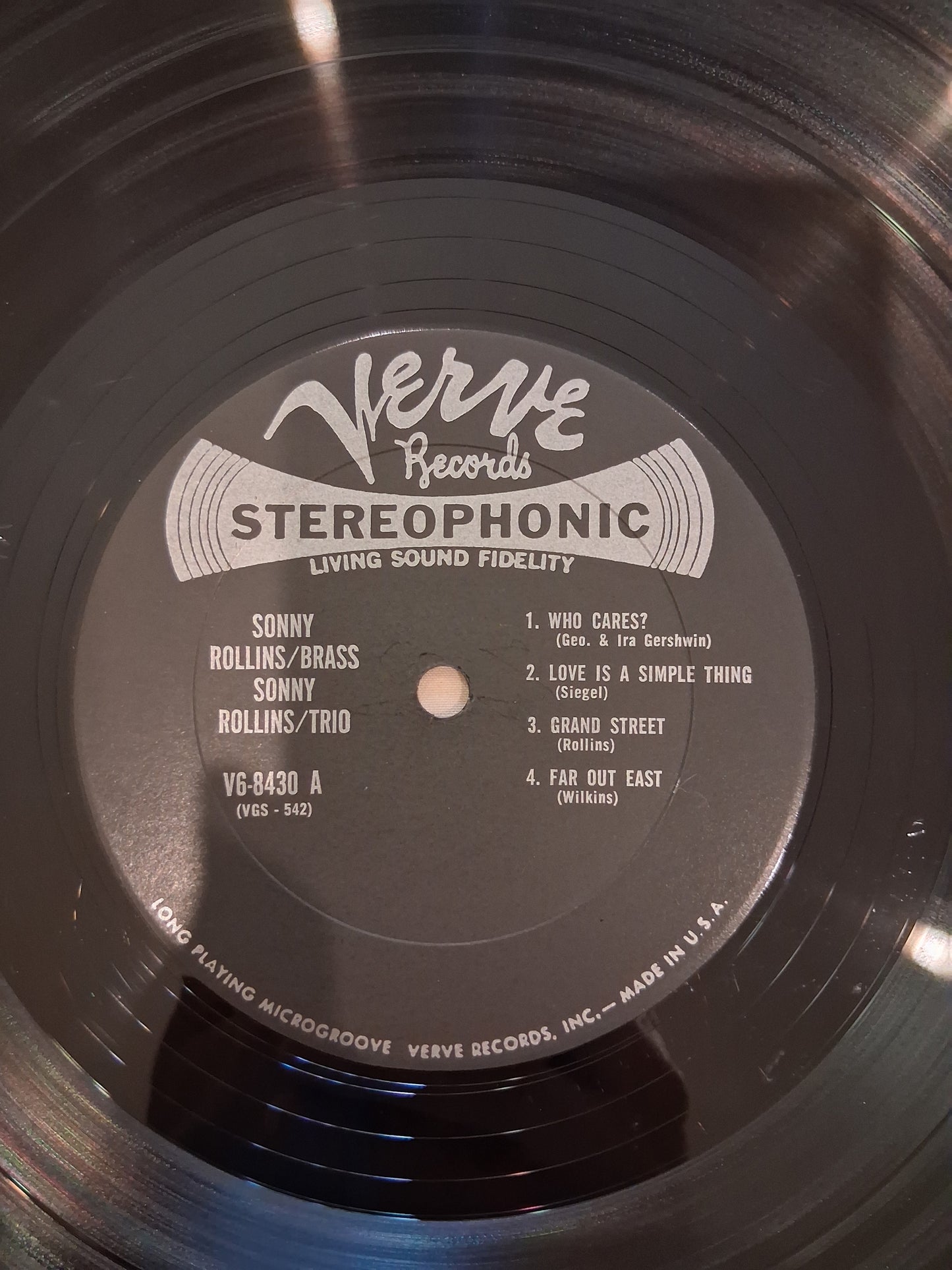 Sonny Rollins – Brass / Trio