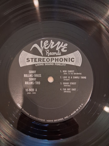 Sonny Rollins – Brass / Trio