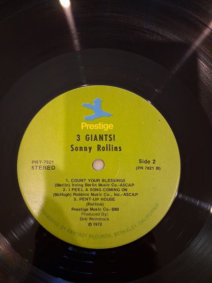Sonny Rollins – Three Giants!