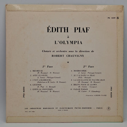 Edith Piaf – Le Tour De Chant D'Edith Piaf