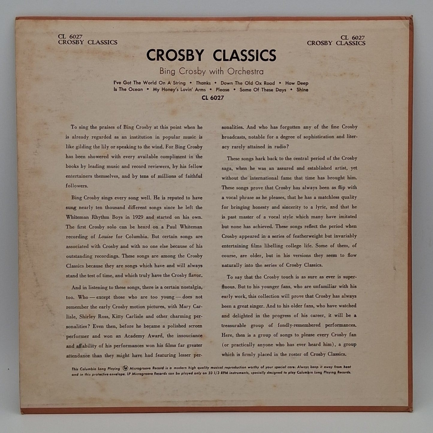 Bing Crosby – Crosby Classics