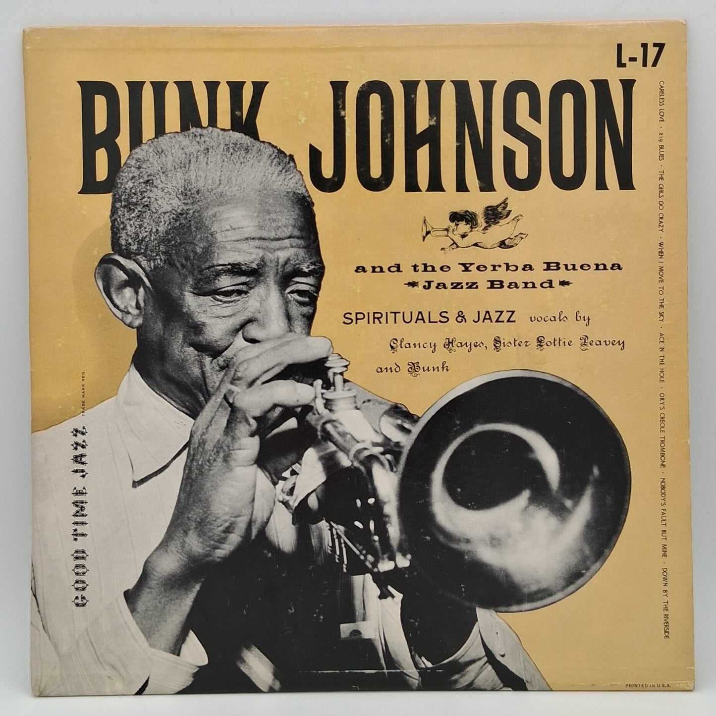 Bunk Johnson And The Yerba Buena Jazz Band – Spirituals & Jazz