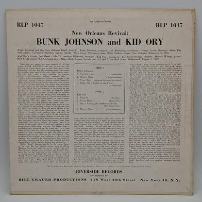 Bunk Johnson And His New Orleans Band / Kid Ory And His Creole Jazz Band – New Orleans Revival