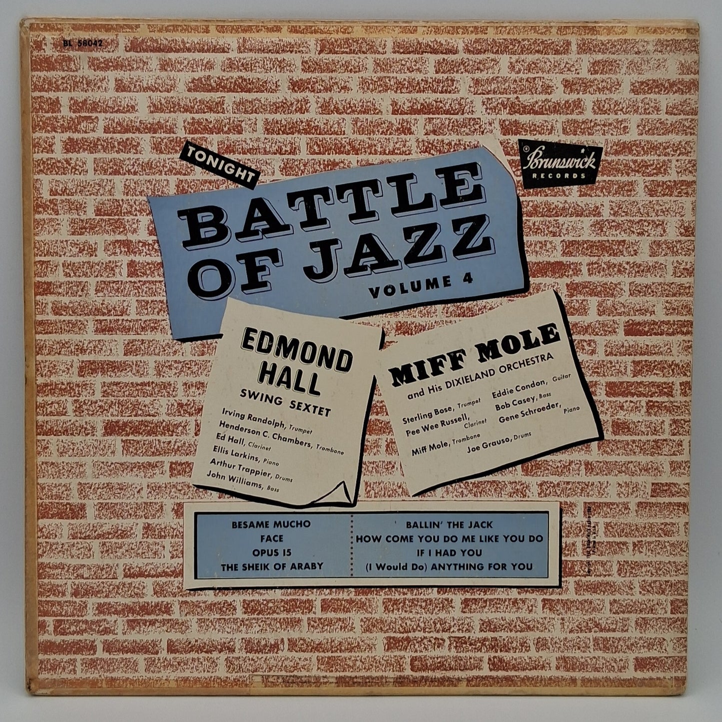 Edmond Hall Swing Sextet, Miff Mole And His Dixieland Orchestra – Battle Of Jazz Volume 4