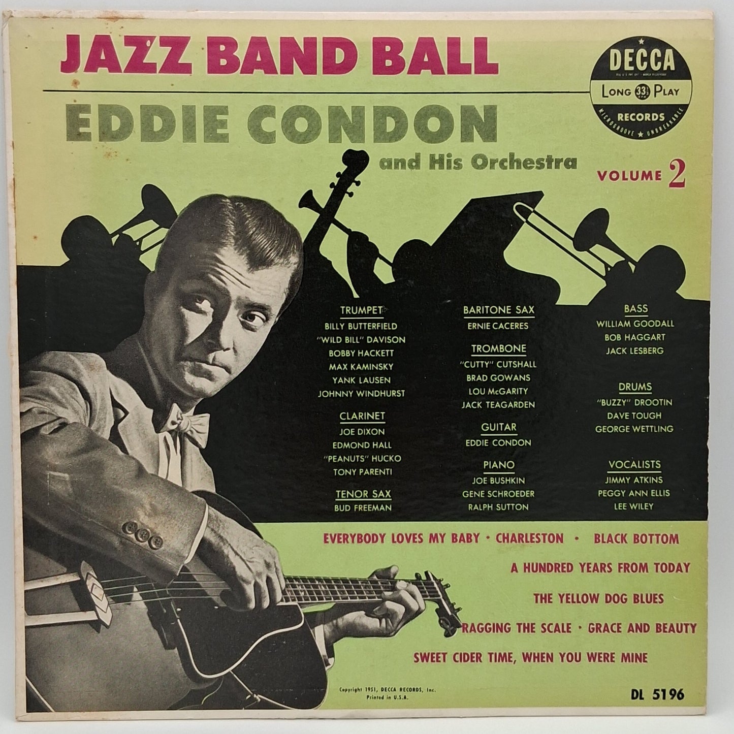 Eddie Condon And His Orchestra – Jazz Band Ball (Volume 2)