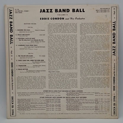 Eddie Condon And His Orchestra – Jazz Band Ball (Volume 2)