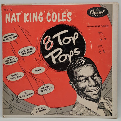 Nat 'King' Cole – Nat 'King' Cole's 8 Top Pops