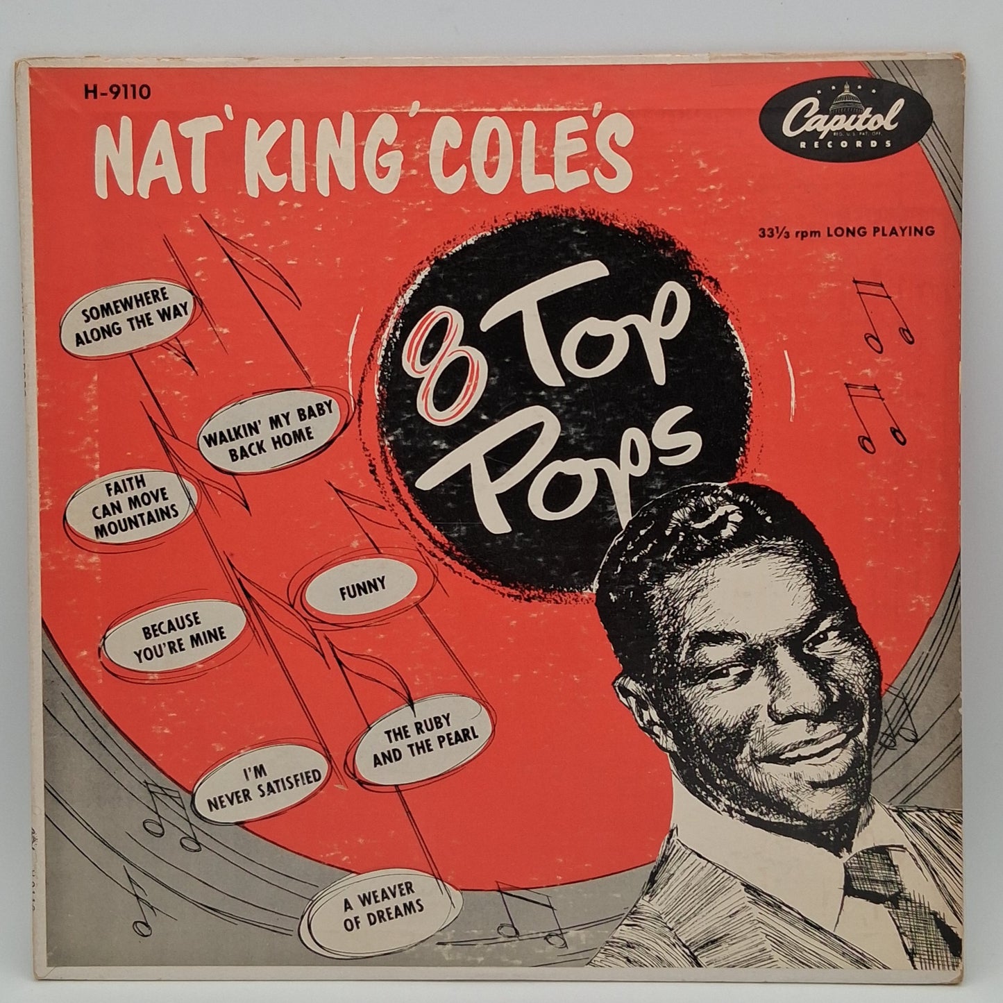 Nat 'King' Cole – Nat 'King' Cole's 8 Top Pops