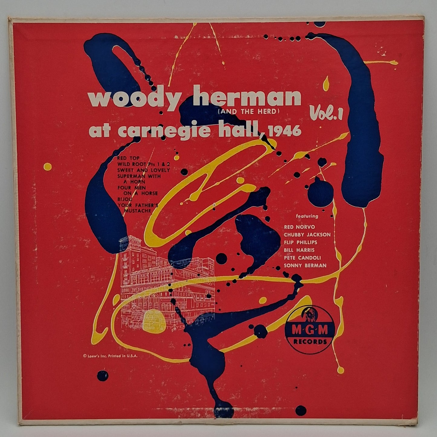 Woody Herman (And The Herd) – At Carnegie Hall, 1946 - Vol. I