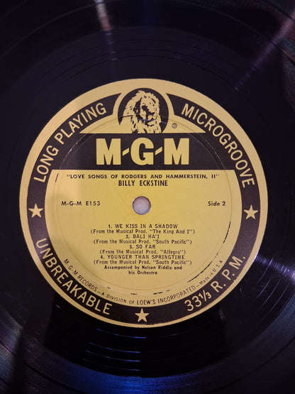 Billy Eckstine – Love Songs By Rodgers And Hammerstein
