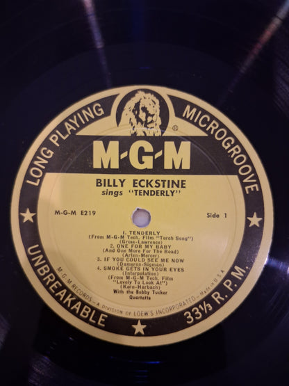 Billy Eckstine – Sings "Tenderly"