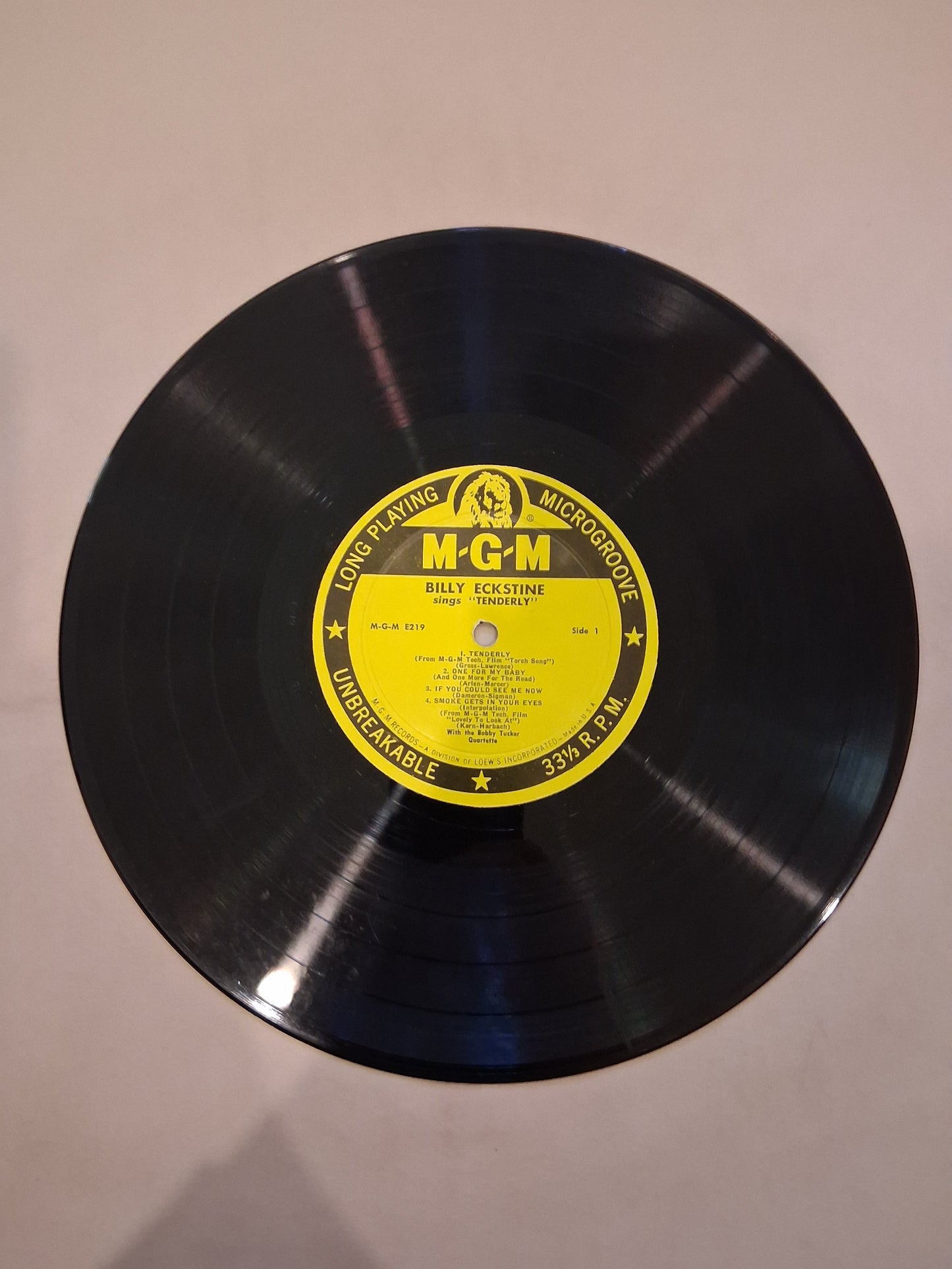 Billy Eckstine – Sings "Tenderly"