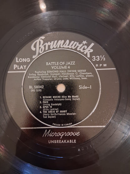 Edmond Hall Swing Sextet, Miff Mole And His Dixieland Orchestra – Battle Of Jazz Volume 4
