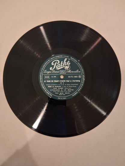Edith Piaf – Le Tour De Chant D'Edith Piaf N° 2 Enregistré Au Cours Du Spectacle De L'Olympia
