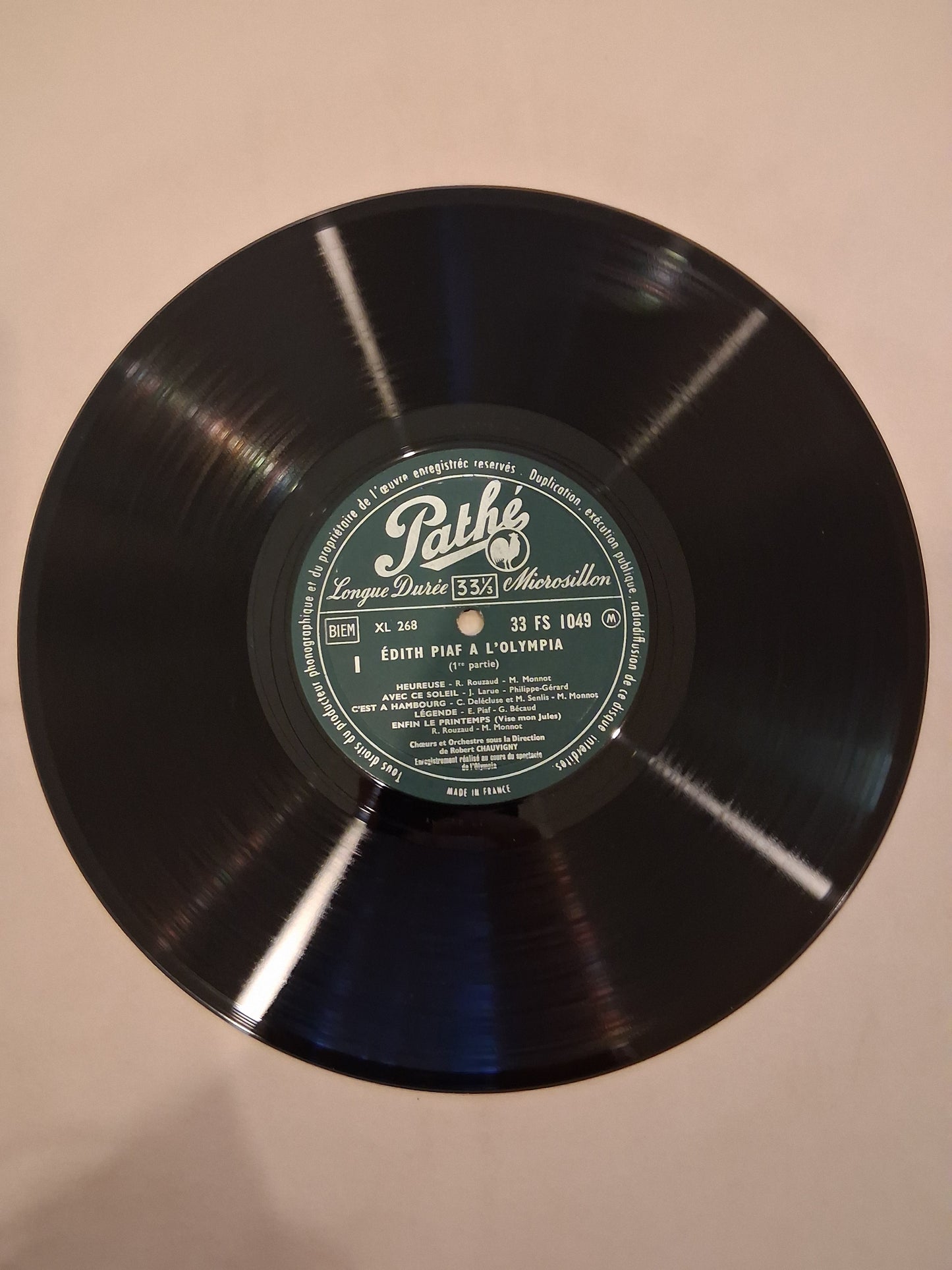 Edith Piaf – Le Tour De Chant D'Edith Piaf