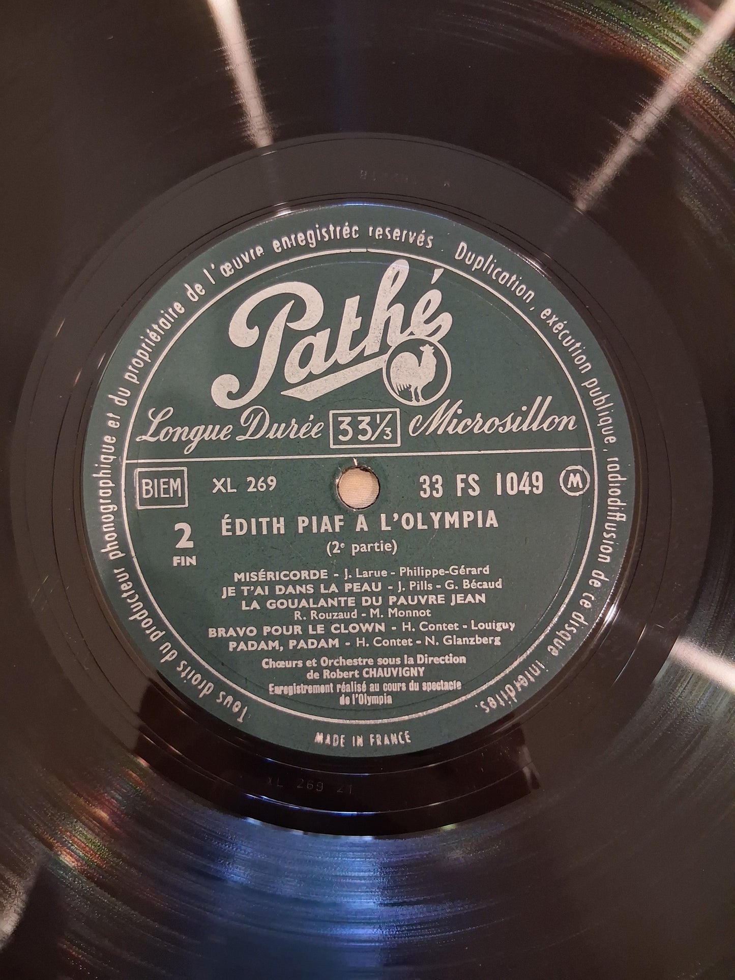 Edith Piaf – Le Tour De Chant D'Edith Piaf