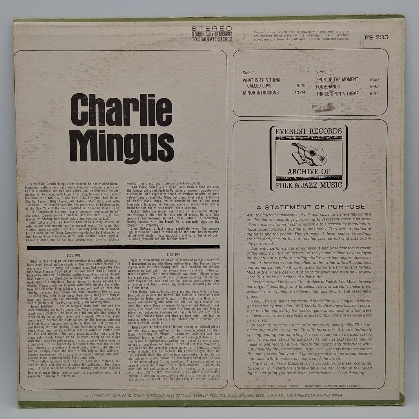 Charlie Mingus – Charlie Mingus
