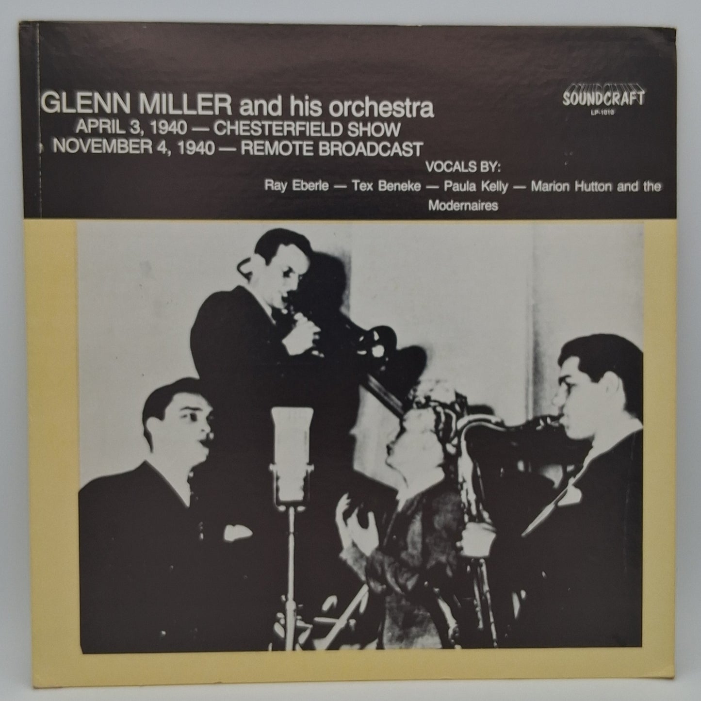 Glenn Miller And His Orchestra – April 3, 1940 Chesterfield Broadcast - November 4,1940 Remote Broadcast