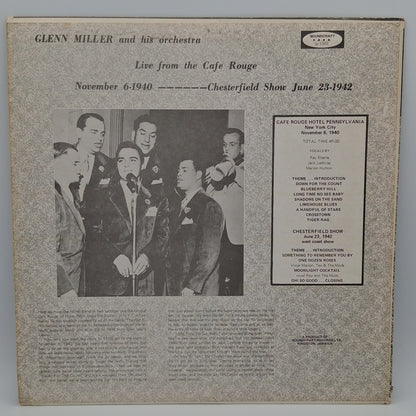 Glenn Miller And His Orchestra – Live From The Cafe Rouge And Chesterfield Show