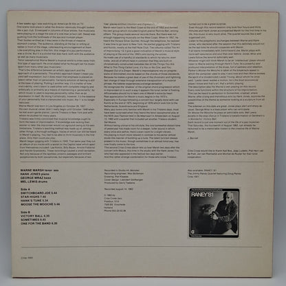 Warne Marsh With Hank Jones, George Mraz And Mel Lewis – Star Highs