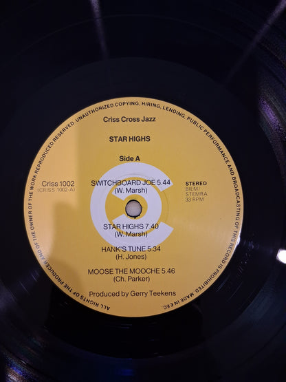 Warne Marsh With Hank Jones, George Mraz And Mel Lewis – Star Highs