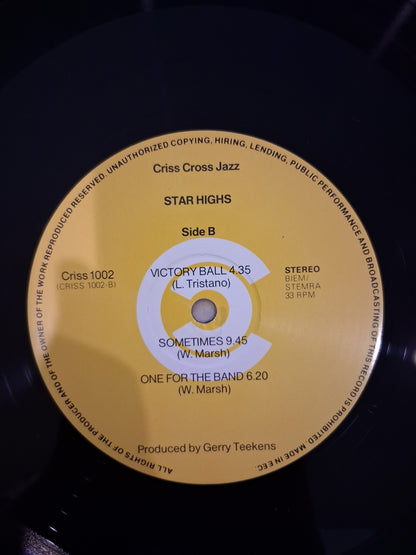 Warne Marsh With Hank Jones, George Mraz And Mel Lewis – Star Highs