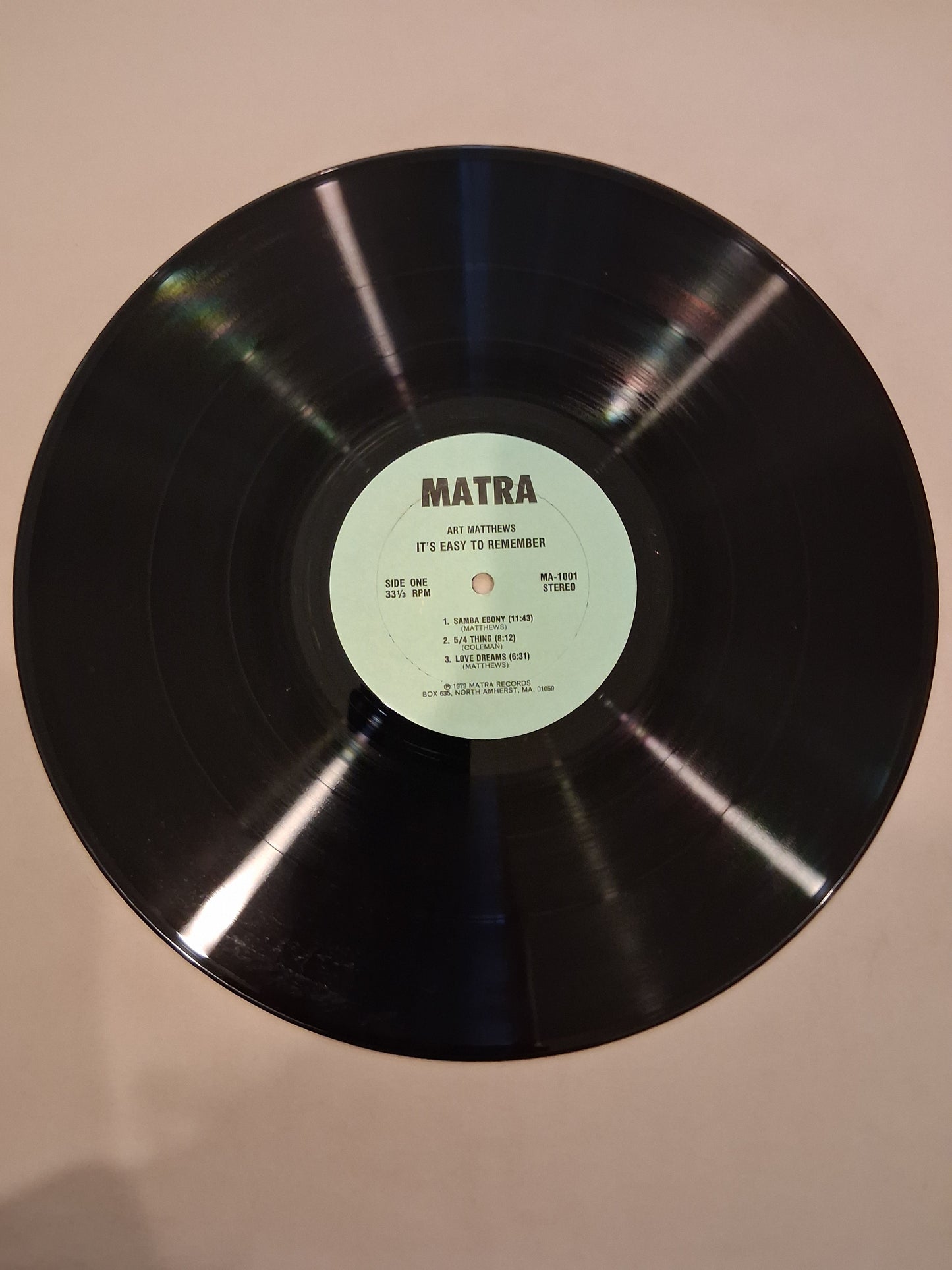 Art Matthews – It's Easy To Remember