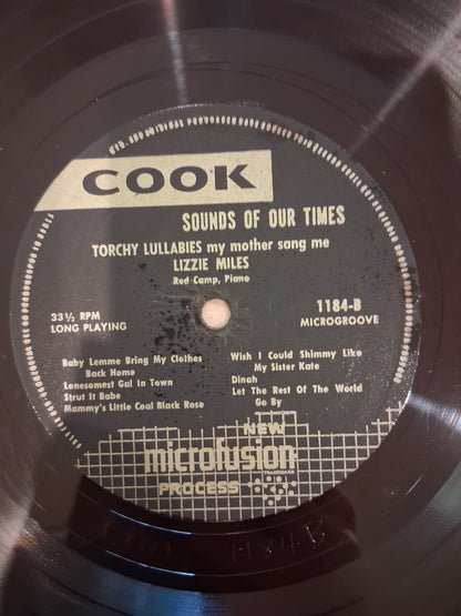 Lizzie Miles – Torchy Lullabies My Mother Sang Me