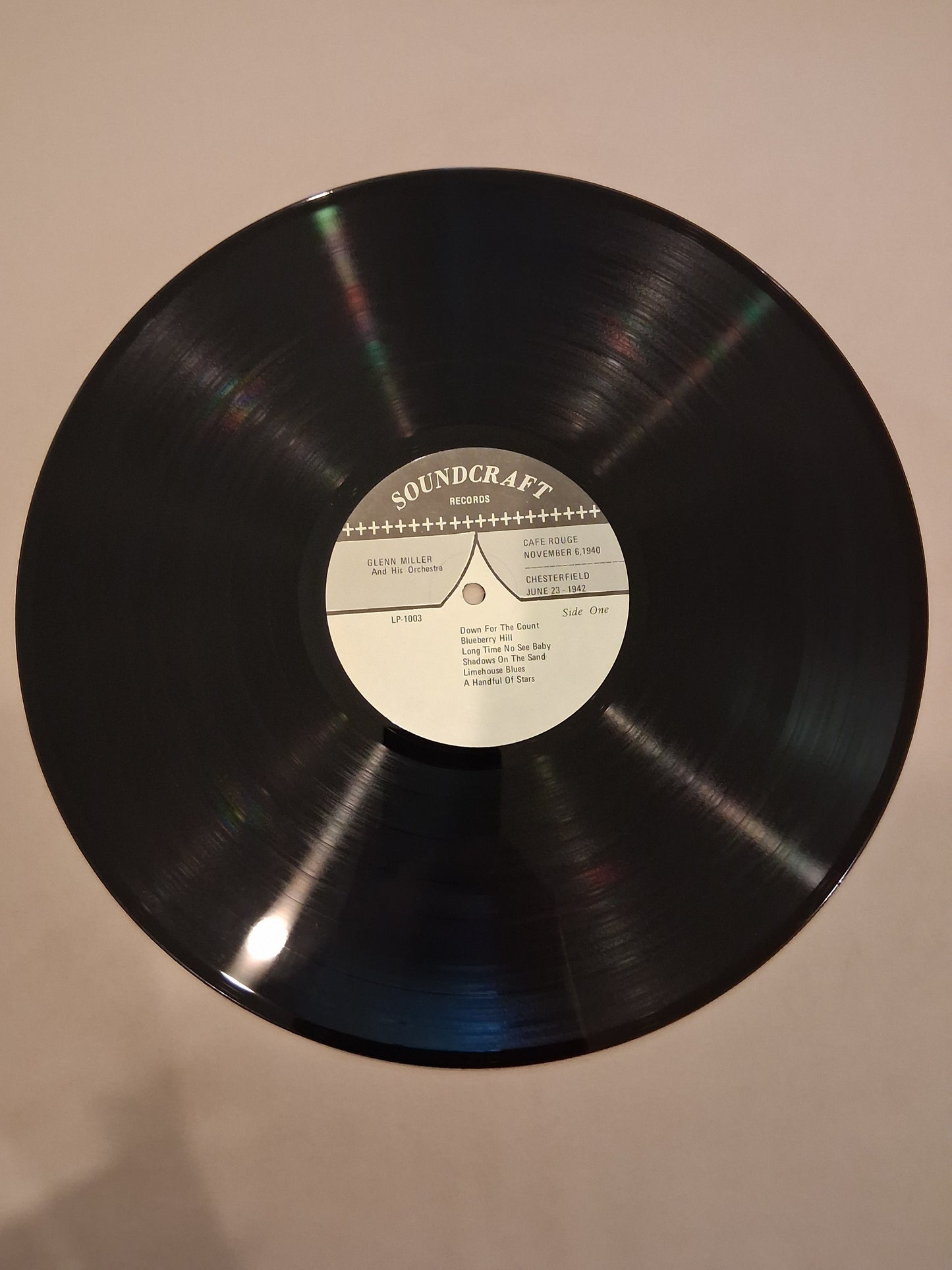 Glenn Miller And His Orchestra – Live From The Cafe Rouge And Chesterfield Show