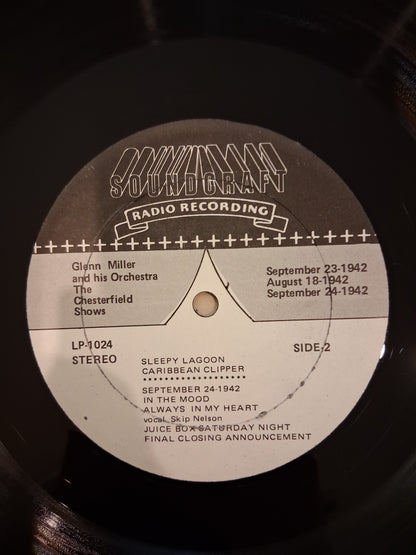 Glenn Miller And His Orchestra – The Chesterfield Shows August 18, 1942 September 23, 1942 September 24, 1942