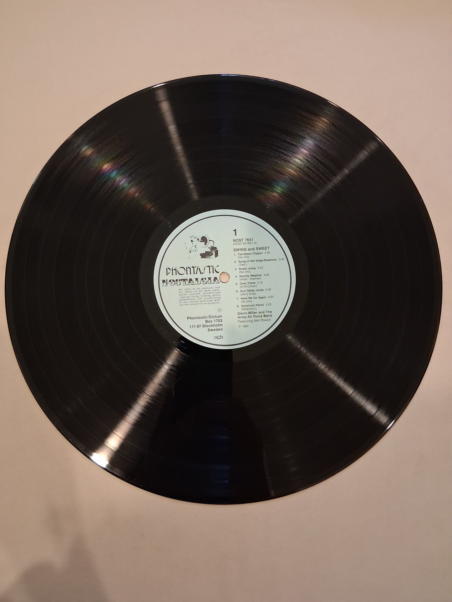 Glenn Miller And The Army Air Force Band Featuring Mel Powell – Swing And Sweet