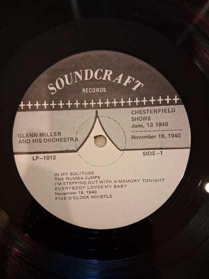 Glenn Miller And His Orchestra – The 1940 Chesterfield Shows June 13, 1040 - November 19, 1940 - November 27, 1940
