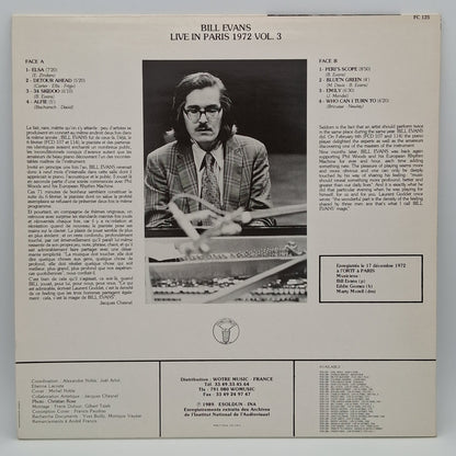 Bill Evans – Live In Paris 1972 Vol. 3
