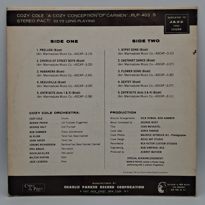 Cozy Cole – A Cozy Conception Of Carmen