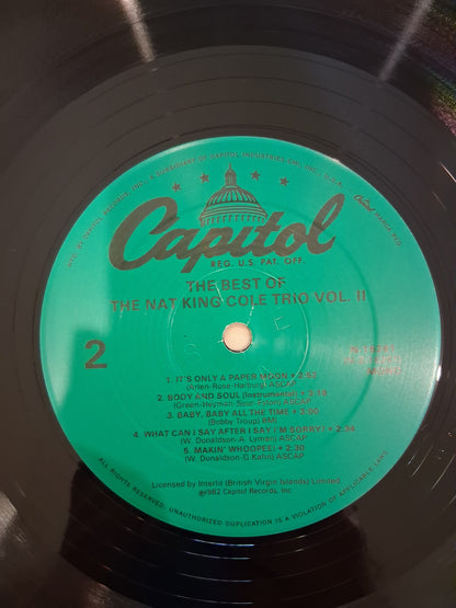Nat King Cole – The Best Of The Nat "King" Cole Trio Volume 1