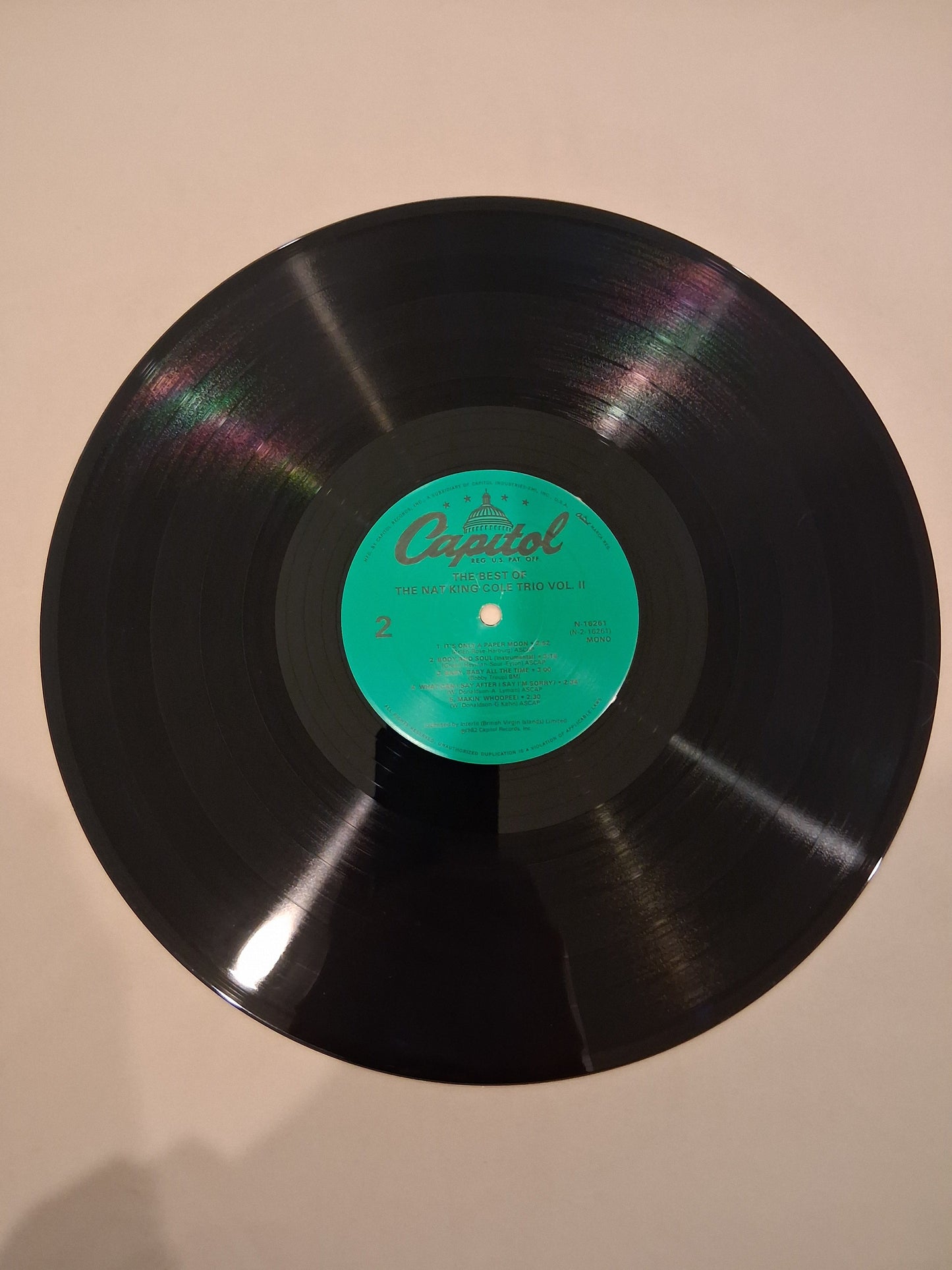 Nat King Cole – The Best Of The Nat "King" Cole Trio Volume 1