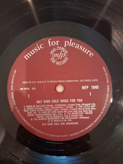 Nat King Cole – Nat King Cole Sings For You