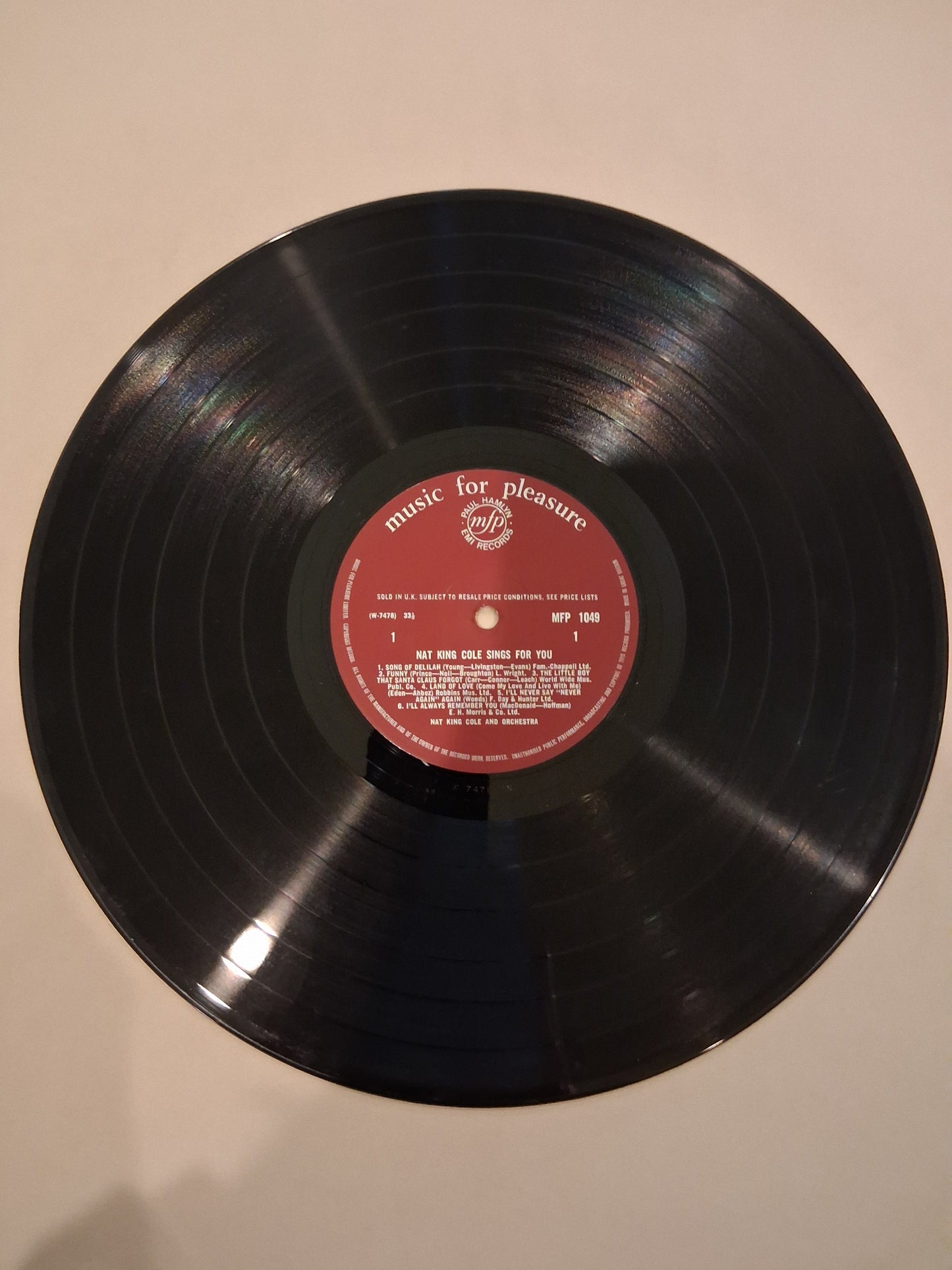 Nat King Cole – Nat King Cole Sings For You