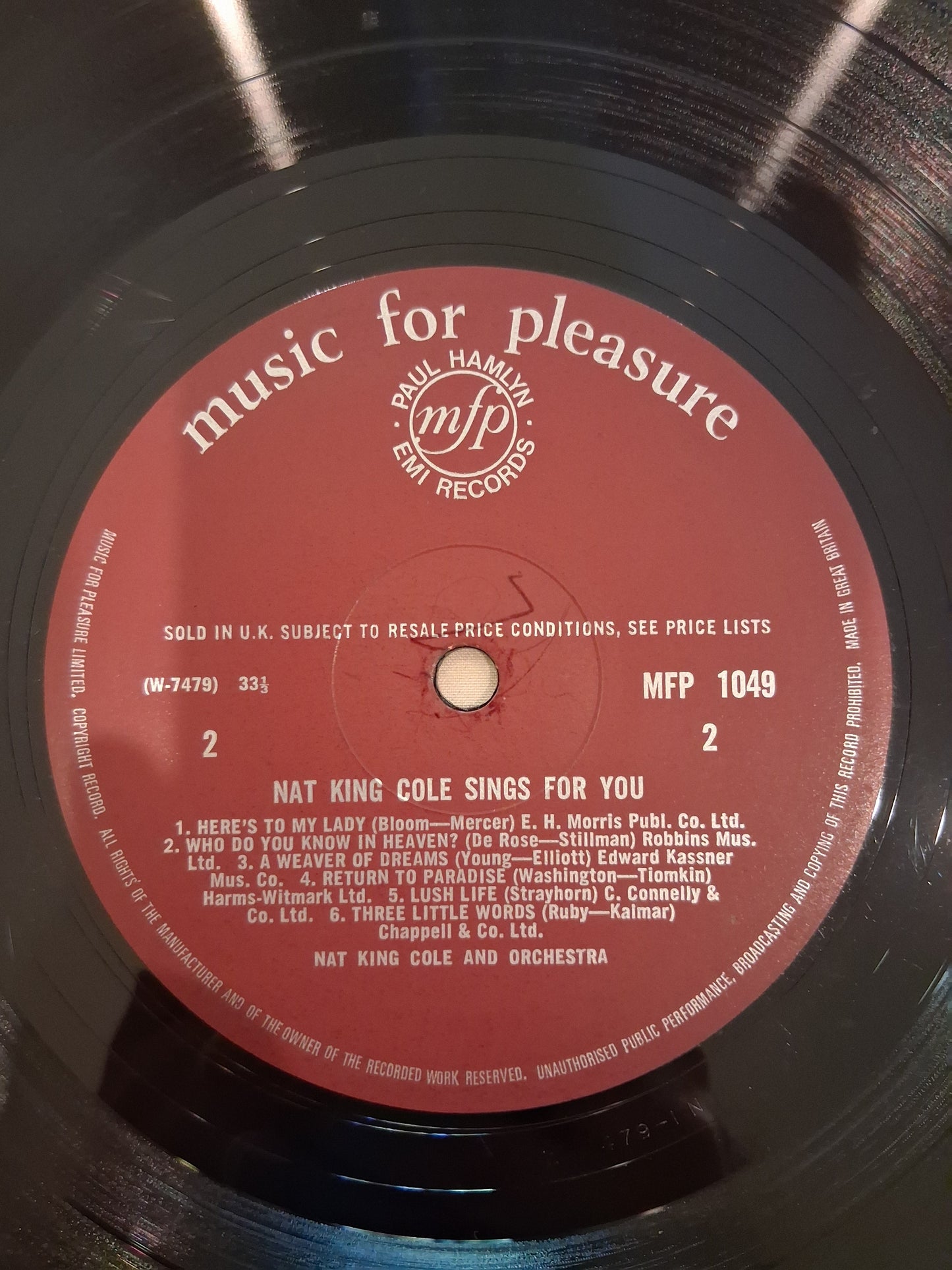 Nat King Cole – Nat King Cole Sings For You