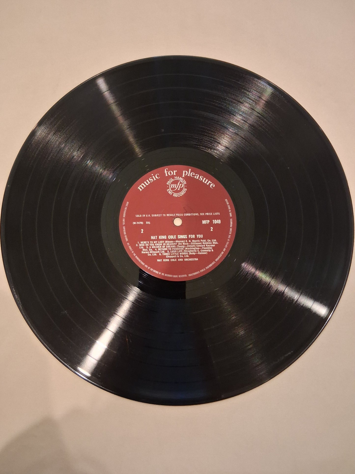 Nat King Cole – Nat King Cole Sings For You