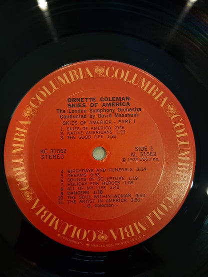 Ornette Coleman, The London Symphony Orchestra Conducted By David Measham – Skies Of America