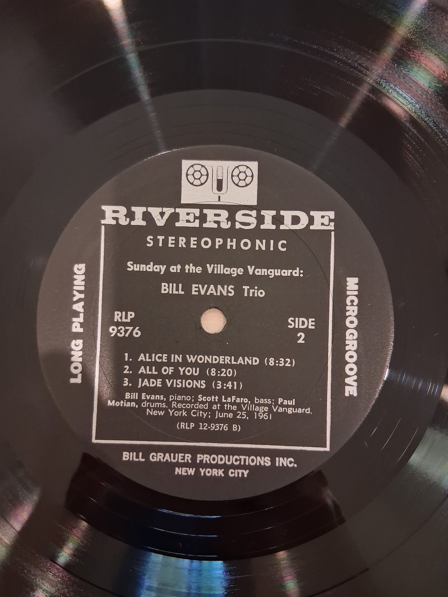 Bill Evans Trio Featuring Scott La Faro – Sunday At The Village Vanguard