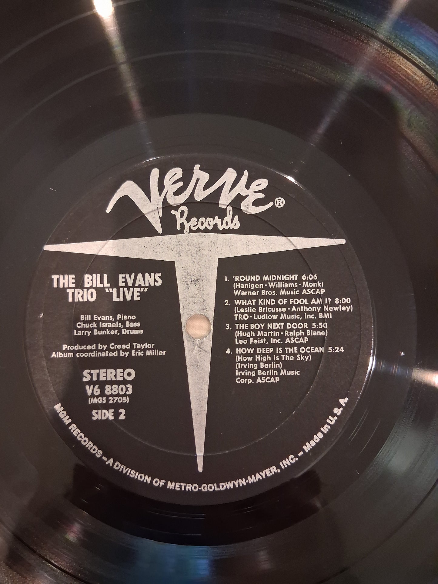 The Bill Evans Trio – "Live"