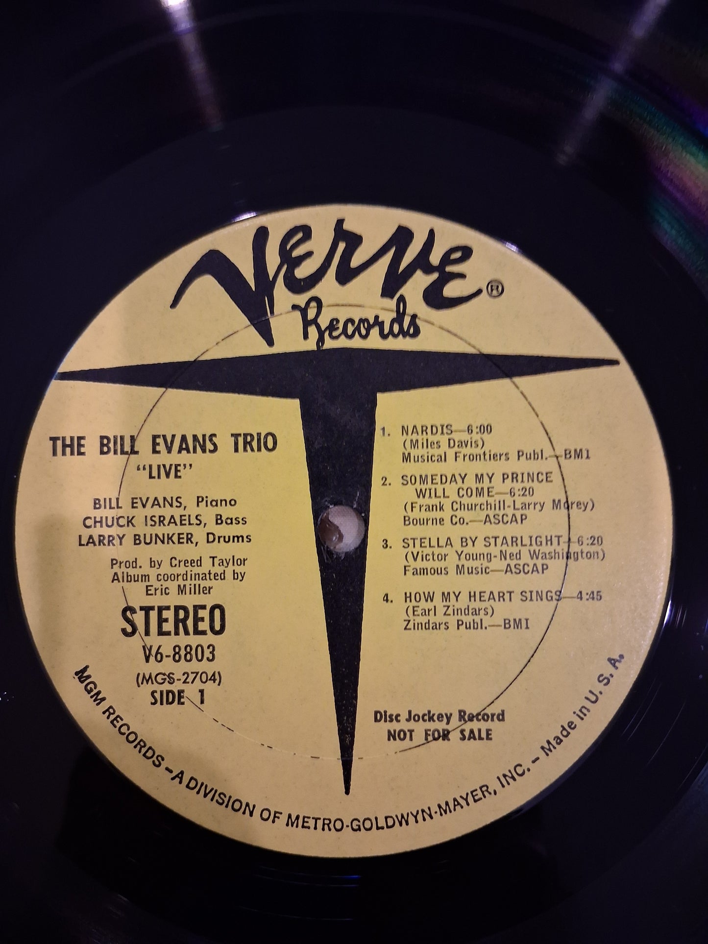 The Bill Evans Trio – "Live"